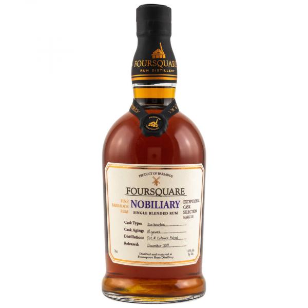 Foursquare 14 Jahre Nobiliary Mark XII 62,0% vol. 0,7l Foursquare 14 Jahre Nobiliary Mark XII 62,0% vol. 0,7l